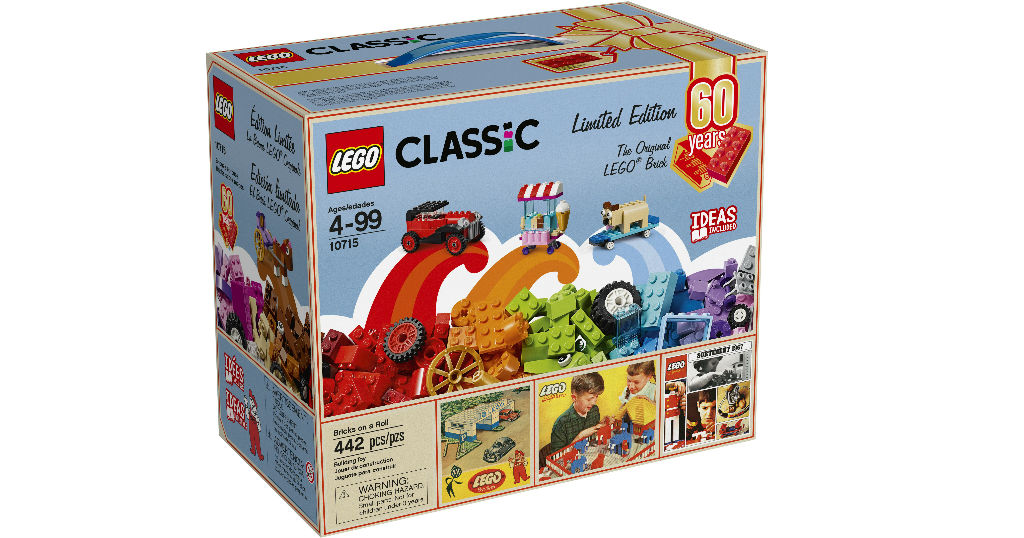 Lego Classic Bricks 60Th Anniversary Limited Edition a solo $19.99 (Reg