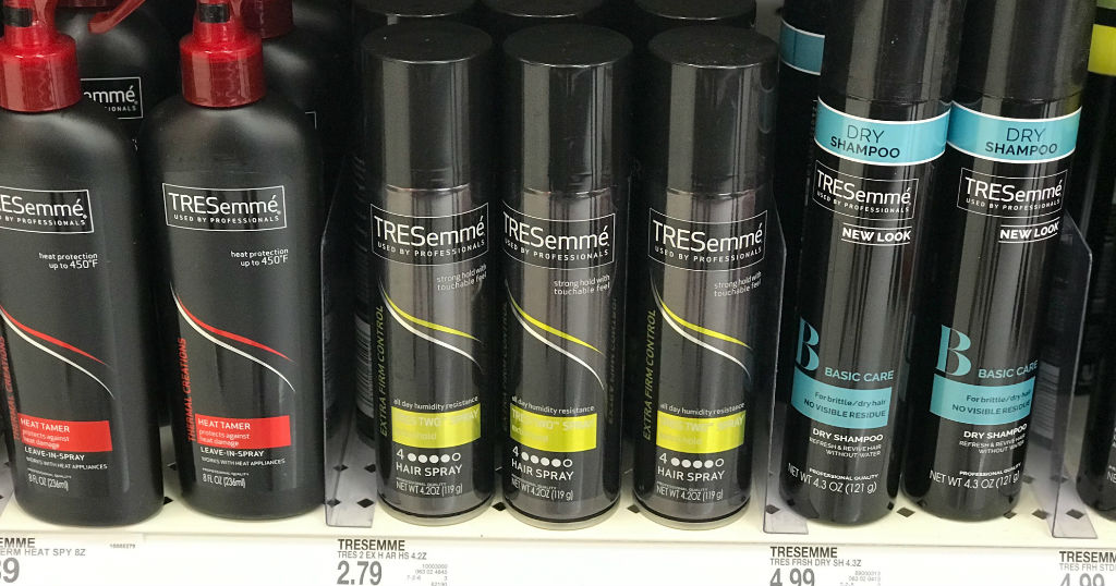 Spray para el cabello TRESemme en Target