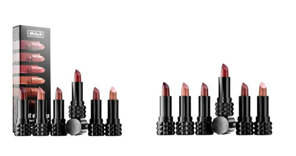 Set de 6 Lipsticks Kat Von D Best of Nudes $22 (Reg. $44) en Sephora