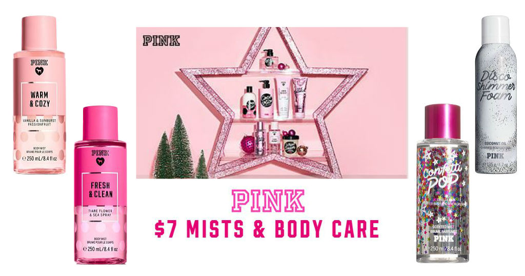 Victoria Secret Mist & Body Care a solo $7 (Reg. $18.50)