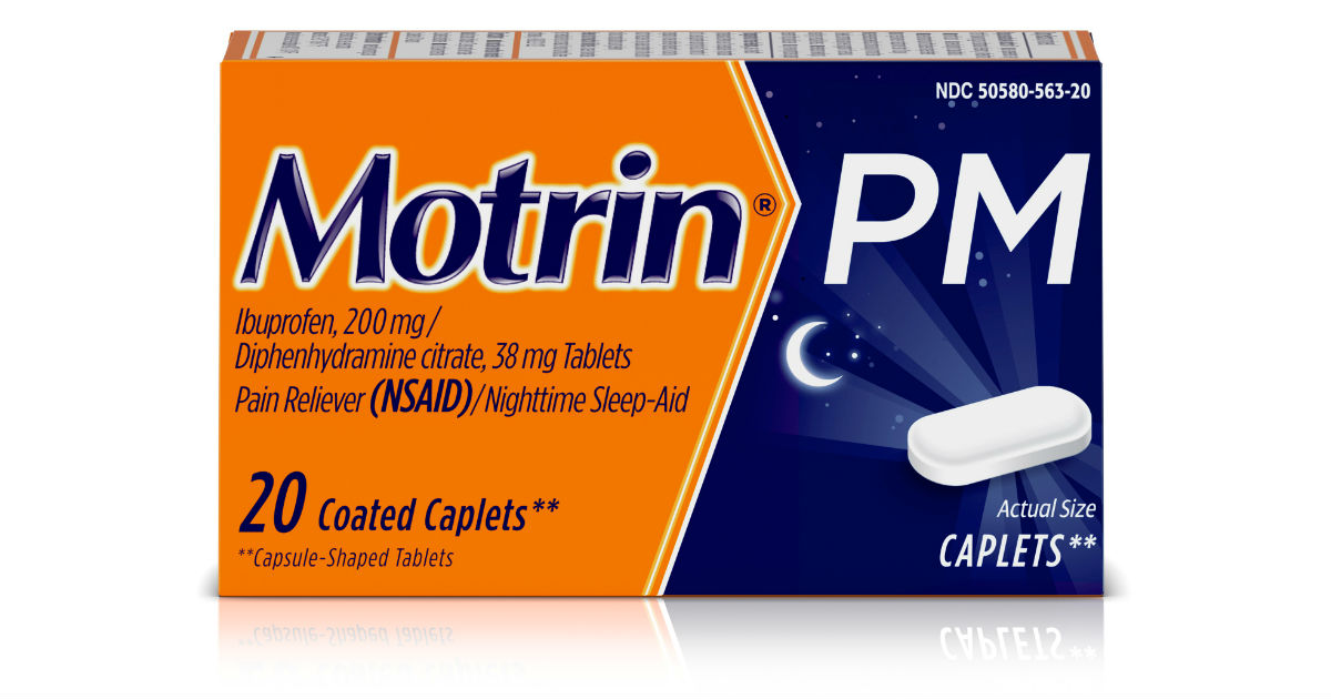 Motrin PM Ibuprofen
