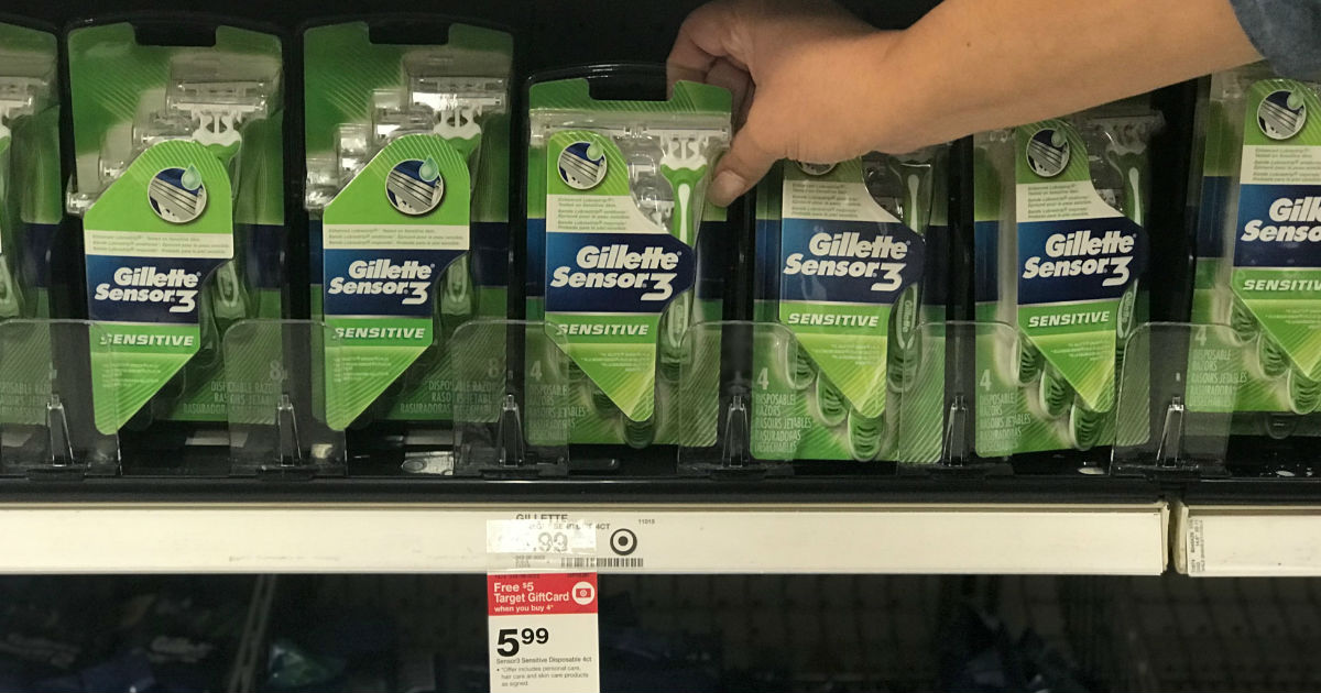 Rasuradoras Gillette Sensor 3 en Target