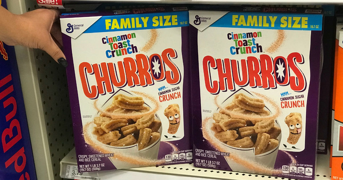 Cereal Cinnamon Toast Crunch Churros