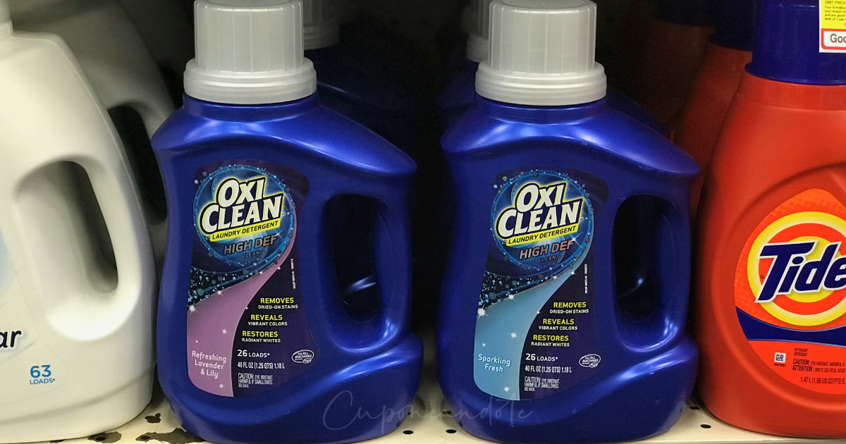 Detergente OxiClean a solo $1.99 en CVS | Cuponeandote