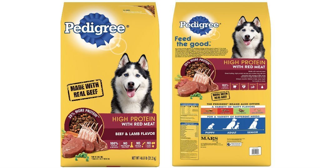 Comida de Perro Pedigree de 46.8lb a solo $27.82 (Reg. $36.99)