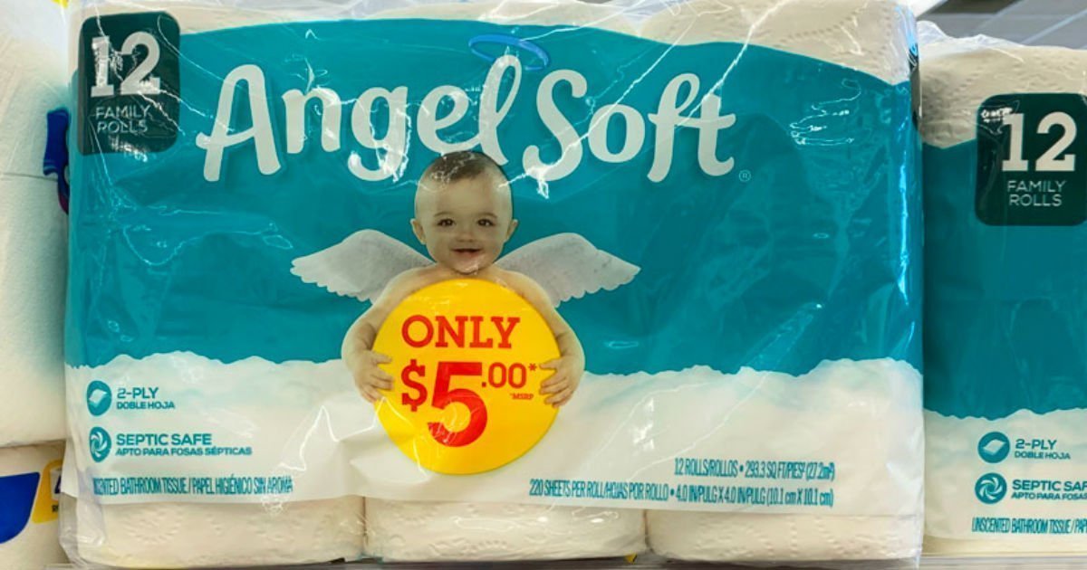 Papel Angel Soft de 12 ct