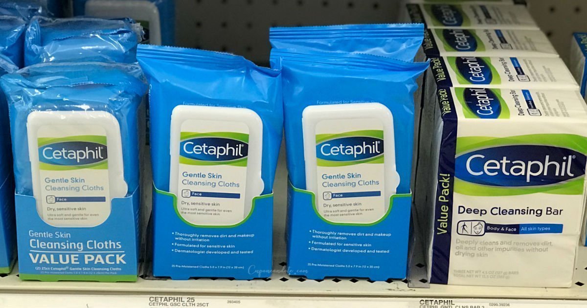 Cetaphil Gentle Skin Cleansing Cloths en Target