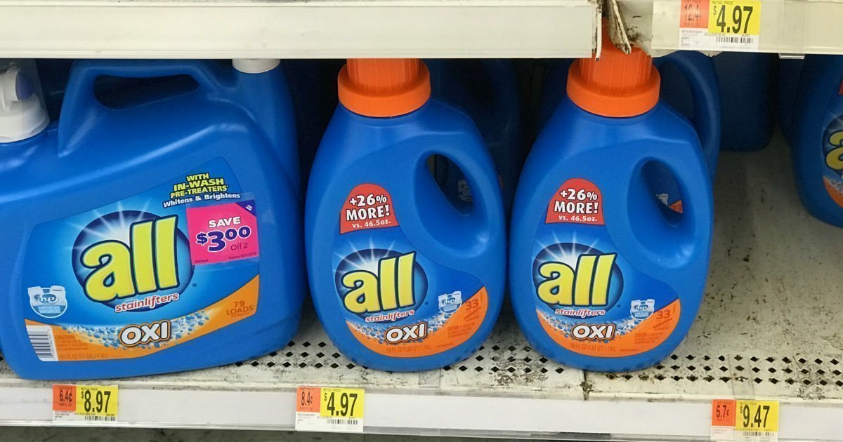 Detergente liquido All de 59 oz
