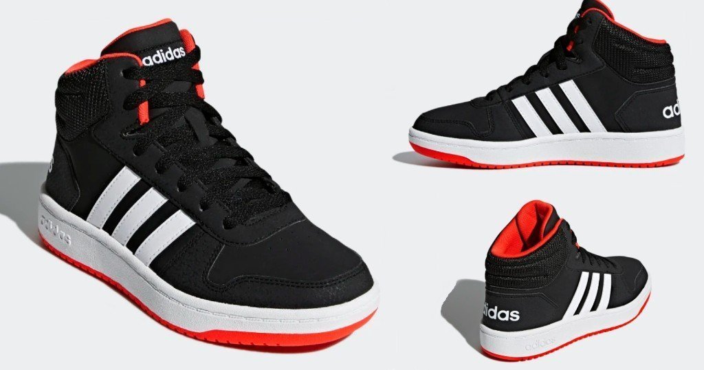 Tenis Adidas Unisex Hoops 2.0 Mid Shoes a solo $22.40 (Reg. $55)