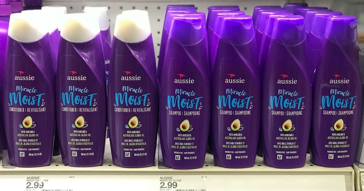 Aussie Miracle Moist Shampoo o Acondicionador