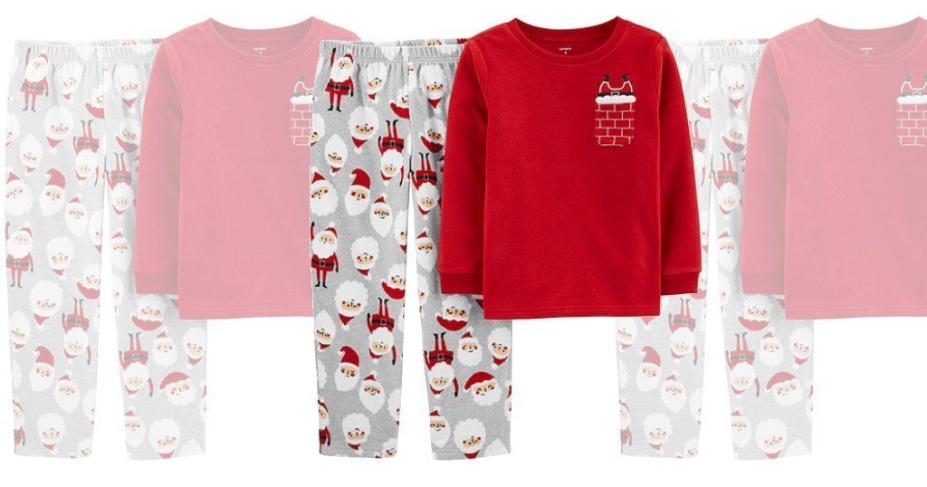 Set de Pajama Carter's 2pc de Santa Claus a solo $16 (reg. $32) en JCPenney