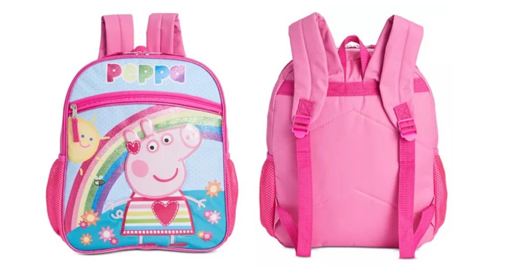 Peppa Pig Graphic Backpack a solo $11.19 (Reg $40) en Macys
