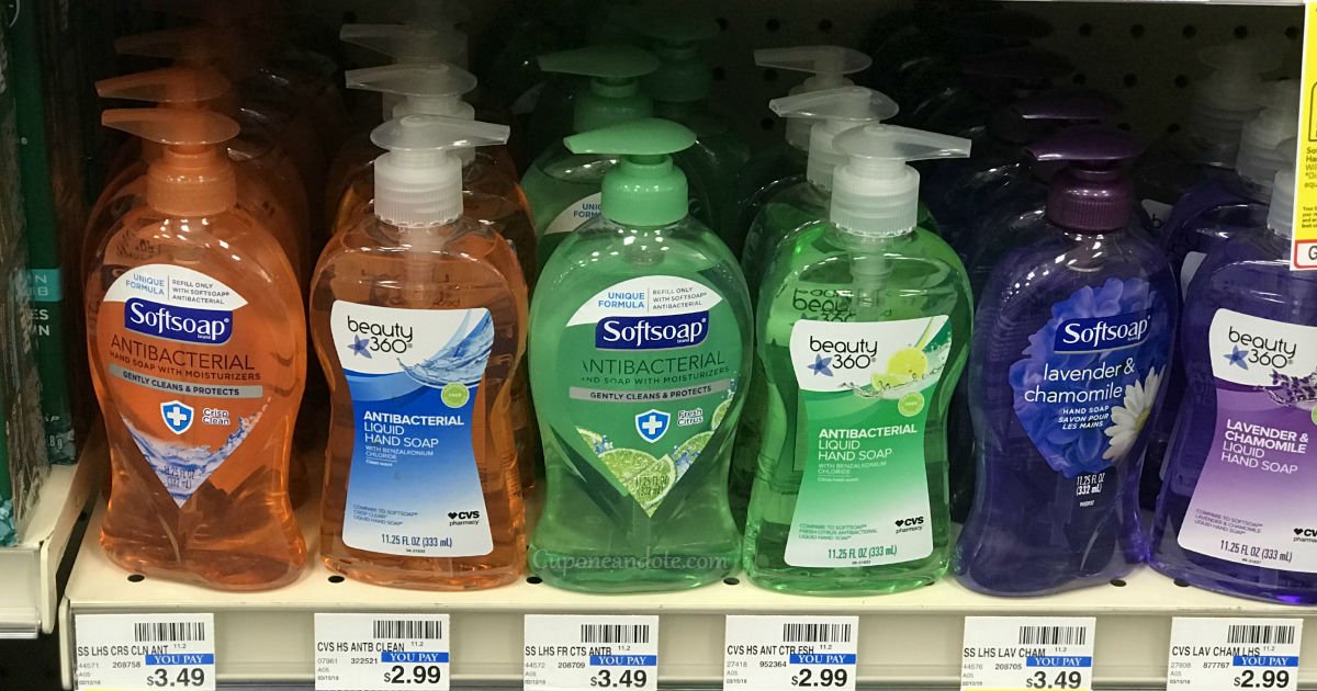 Jabón líquido de Manos Softsoap
