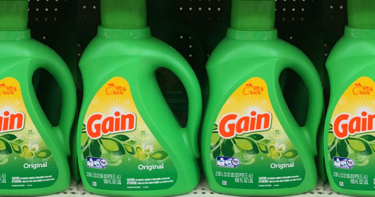 Detergente Gain liquido 100 oz