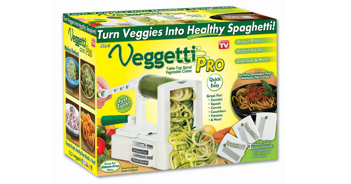 Veggetti Pro Vegetable Spiralizer