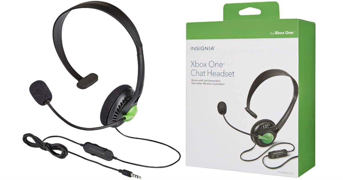 Insignia Wired Chat Headset for Xbox One