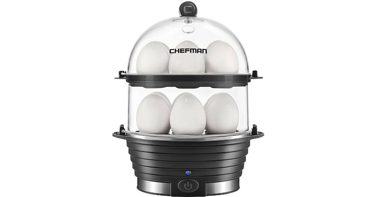 Olla eléctrica CHEFMAN para Cocinar 12-huevos