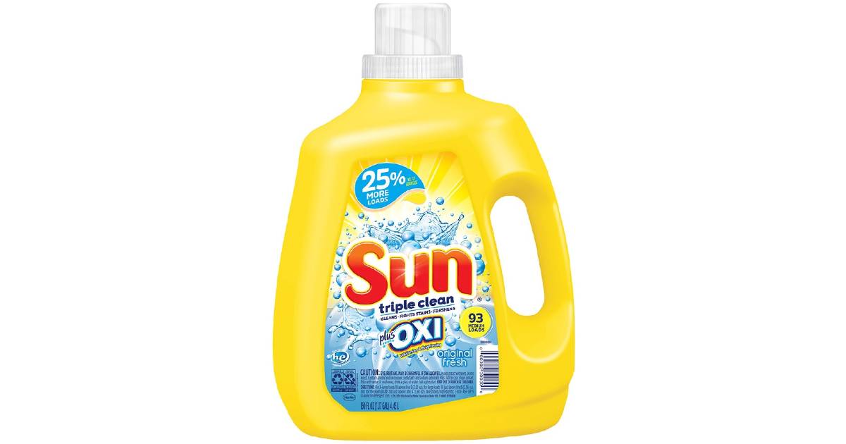 Detergente liquido Sun