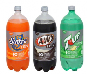 7-Up, A&W, Canada Dry or Sunkist de 2L