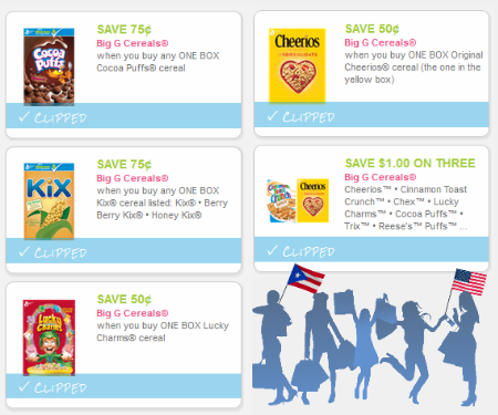 General Mills Cereal coupons