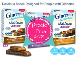 Glucerna Nutritional Bars Mini Snacks 2